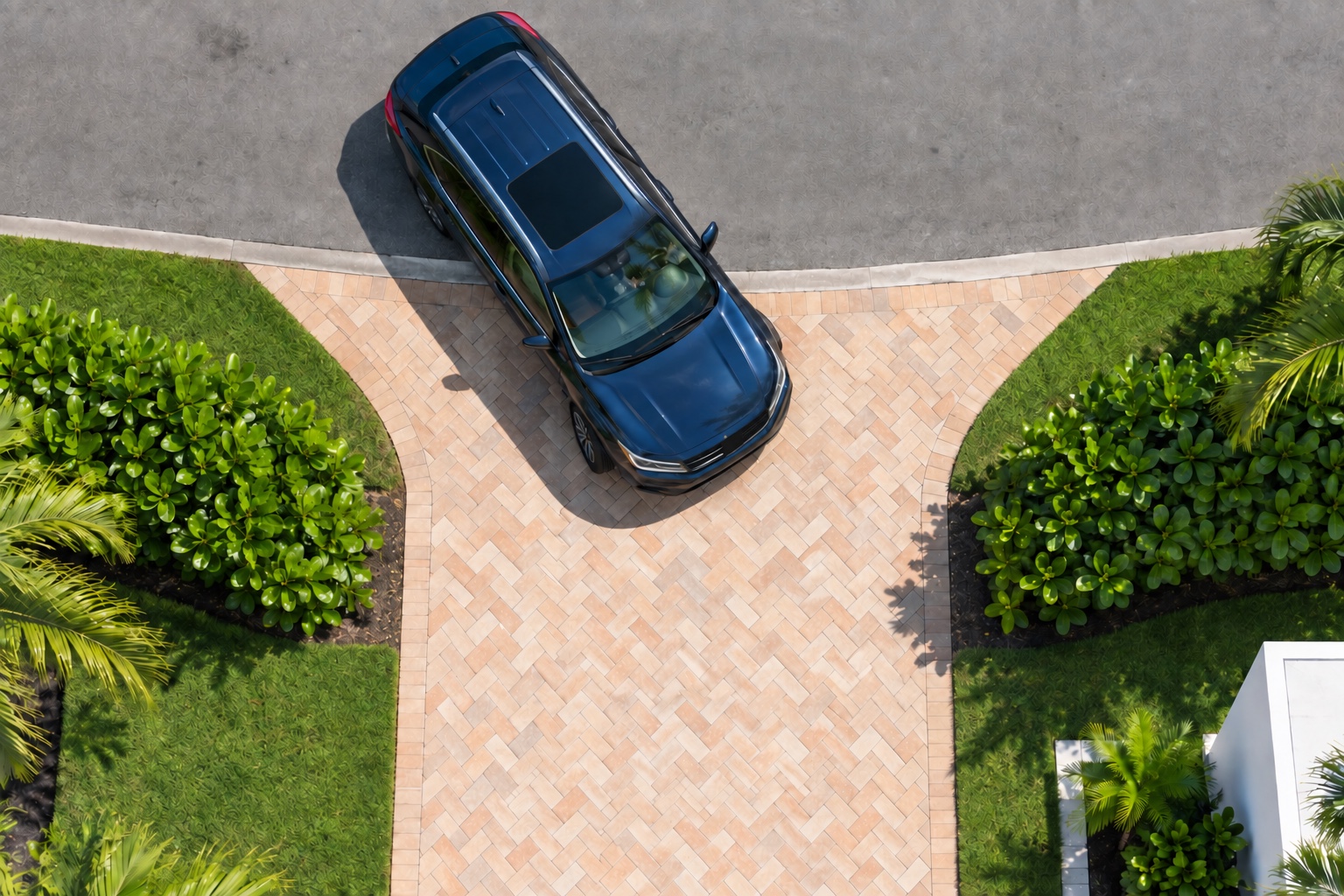 Boynton Beach Driveway Pavers: Keep the 5-by-10-Foot Flare