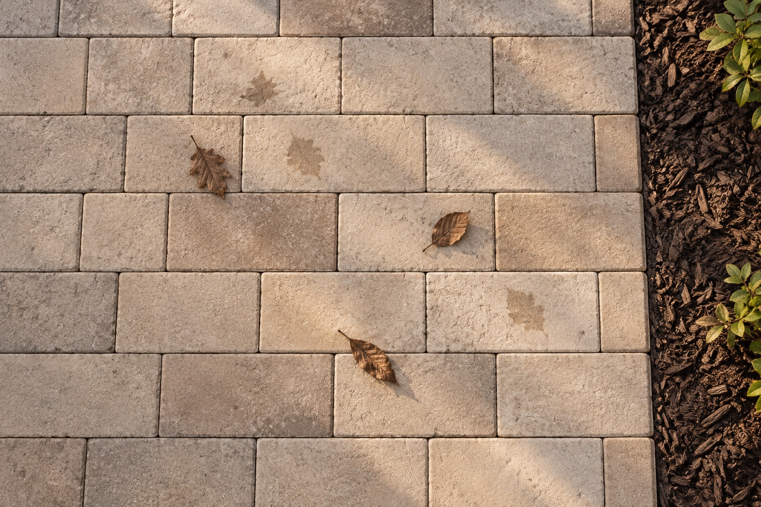 Leaf Stains on Pavers: What to Check Before Sealing