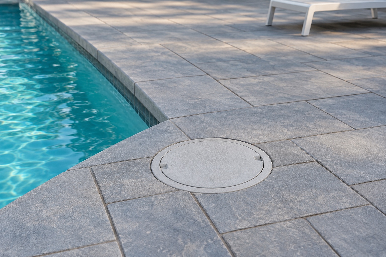 Replacing Pool Deck Pavers: Plan Around the Skimmer Lid